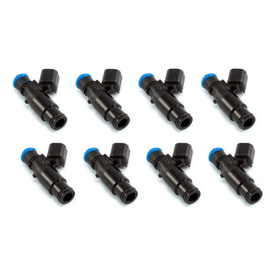 Injector Dynamics 1050cc Injectors - Dodge 300C Challenger Magnum SRT-8 6.4L - 14mm (Black) Adaptor Bottom (Set of 8) - 1050.48.14.14B.8